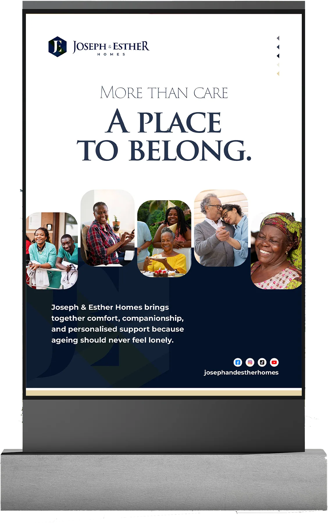 J&E Homes billboard