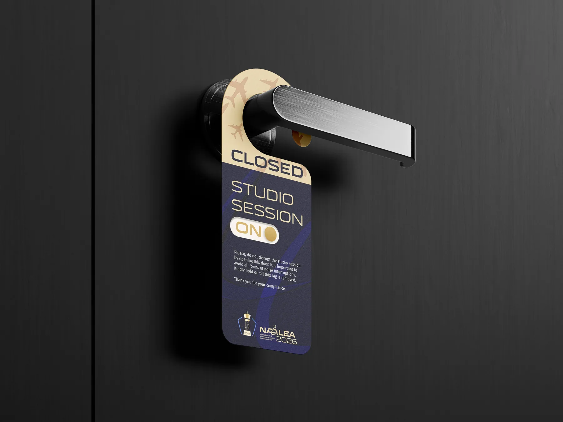 NAALEA 2026 door hanger